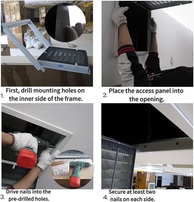 Universal Customizable Louver Vent Grille - Heavy Aluminum, Heat/Water/Rust Resistant, Excellent Airflow for Any ProjectWxl_12 x 24 in