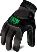 Ironclad EXO Pro Water Resistant; Work Gloves, (1 Pair), EXO2-MWR-02-S, Black / Gray