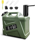5 Gallon Water Jug with Electric Water Dispenser,BPA Free Leak Proof Camping Water Pump,Type-C Rechargeable Portable Water Container with Spigot for Outdoor Camping, Hiking, Emergency Water Storage