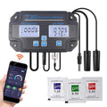 Water Quality Tester pH/EC/TDS/Salinity/SG/Temperature with Easy Calibration 24Hrs Online APP Monitoring for Fish Tank Aquariums Home Laboratory Smart Instrument