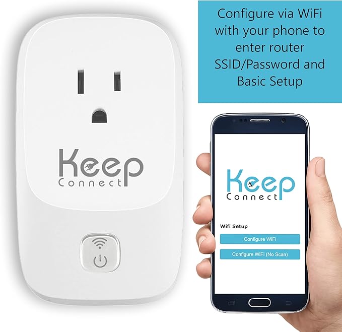 MAX Router Rebooter, Wi-Fi Reset Device, Monitors Connectivity and Resets When Required. No App Necessary. If You Enter a Phone Number it Will Send Texts Upon resets.