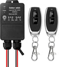 DieseRC Waterproof Wireless Remote Control Radio Control Switch AC 110V/120V/240V 30A Relay Receiver for Wet Location Outdoor Yard Area Light Water Pump Farm Irrigation Roof Garden Street Warehouse