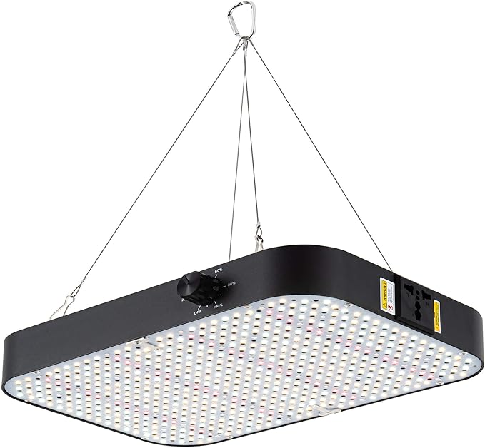 FECiDA 2026 Upgrade Professional LED Grow Light 200 Watts Actual Power, 2x2 ft Grow Gent Light for All Growth Stages, Higher Output, Dimming Function Makes Greater Harvest and Saving Money