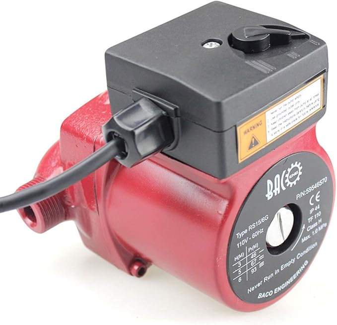 BACOENG Hot Water Recirculating Pump, 110V NPT 3/4'' Circulation Pump With US Plug