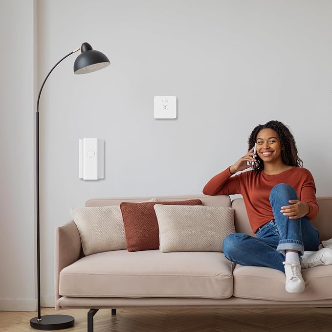 THIRDREALITY Motion Sensor R1 with Case, 5.8G Radar,Adjustable Sensitivity,Indoor &Outdoor,Zigbee Hub Required,Support Home Assistant,SmartThings,Homey,Hubitat or Echo Devices with Built-in Zigbee hub