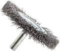 Forney 60016 Wheel Brush, Coarse Crimped Wire with 1/4-Inch Shank, 3-Inch