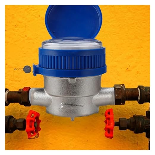 Male Thread Water Flow Sensor Smart Cold Water Meter Mechanical Rotary Wing Digital Pointer Measuring Tools TS-S300E
