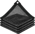 vensovo 40% Sunblock Shade Cloth Net Black Resistant - 6.5x6.5 Ft Garden Shade Mesh for Plant Cover, Greenhouse, Chicken Coop, Kennels, Tomatoes Plants