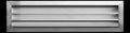HVAC Premium 30"W x 8"H Aluminum Exterior Gable Louver Vent for Walls & Crawlspace - Weather-Resistant Air Grille with Screen Mesh - [Outer Dimensions 31.75"W x 9.75"H]