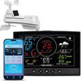 AcuRite Iris (5-in-1) Home Weather Station with Direct-to-Wi-Fi Wireless Display and Alerts for Remote Monitoring Indoor/Outdoor Temperature and Humidity with Wind Speed/Direction (01544M)