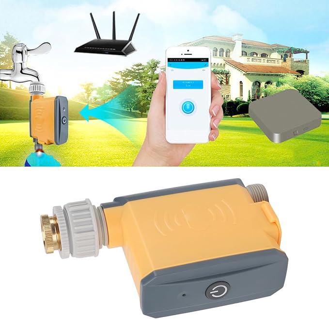 Sorandy Sprinkler Timer, Smart Hose Timer, Automatic Watering Timer Drip Irrigation Timer for Zigbee Sprinkler Controller, Lawn Watering System Timer for Garden, Balcony, Yard, Sorandy7o9wpebrz2