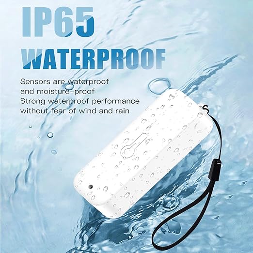 WiFi Hygrometer Thermometer Indoor Outdoor: Smart Temperature and Humidity Sensor with App Notification and Data Storage, 150m Range, Compatible with Alexa, 3 Sensors +1 Base Station