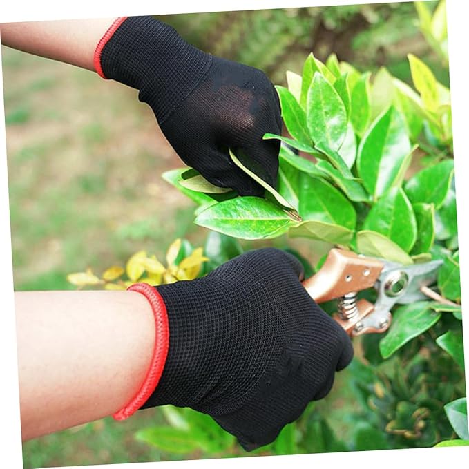 BESTonZON Heavy Duty Gardening Gloves Waterproof Anti-puncture Yard Work Gloves for Men and Women with Anti-wear Latex Coating and Non-slip Grip for Outdoor Garden and Landscaping