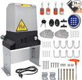 4400lbs 750W Automatic Sliding Gate Opener APP Control with 4 Remotes, Automatic Motor Remote Kit with Wireless Keyboard,Gate Operator Hardware Security System Kit for Sliding Gate Up to 40 Feet