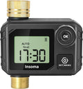 Sprinkler Timer for Garden, Programmable Irrigation Hose Timers, Water Timer with Rain Delay/Manual/Automatic Watering System, for Yard, Lawn