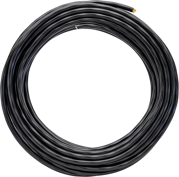 Orbit 57088 Underground Sprinkler Wire, 7-Strand Solid, 100 Ft, UF/UL Listed, Multi-Color, 18-Gauge