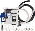 DEF Pump Kit - 110 Volt Diesel Exhaust Fluid System With Totes, Drums, and Wall Mounts, Flow Meter, Coupler, SS Auto Nozzle, 20' Hose