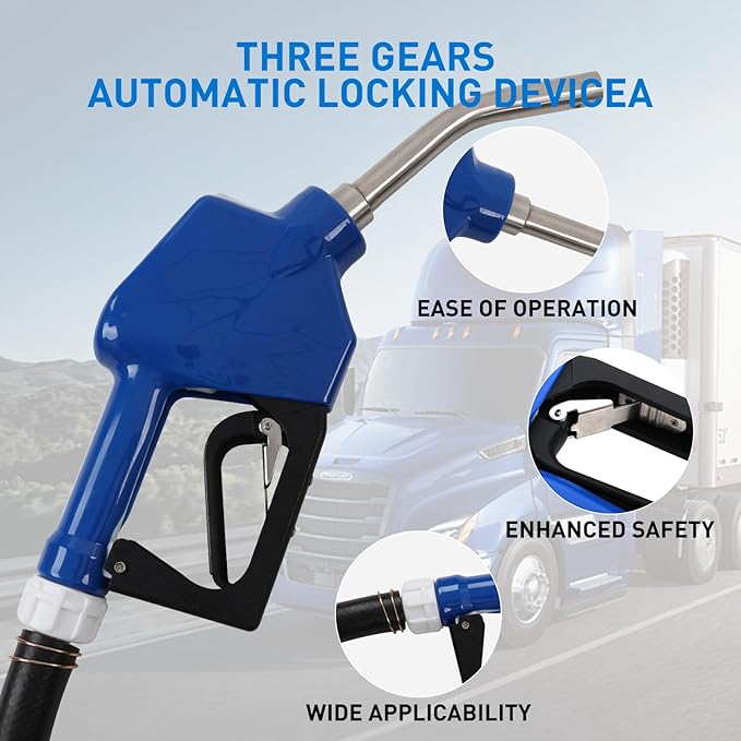 DEF Pump Kit - 110 Volt Diesel Exhaust Fluid System With Totes, Drums, and Wall Mounts, Flow Meter, Coupler, SS Auto Nozzle, 20' Hose