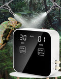 Reptile Mister Automatic, Quiet Reptile Misting System with Timer, Reptile Fogger Humidifiers with Fine Water Mist Nozzles, Terrarium Mister Humidifiers with Water Shortage Protection