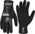AIGEVTURE Waterproof Winter Work Gloves Men,Cold Weather Insulated Work Gloves Thermal Liner Superior Grip Latex Coating Warm for Outdoor Large
