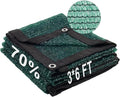 LOVE STORY 3x6FT 70% Dark Green Shade Cloth Sun Shade Net with Grommets Sunblock Net Mesh Tarp for Garden,Plants Cover,Greenhouse and Patio