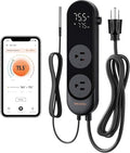 INKBIRD Bluetooth Digital Temperature Controller 1200W Heating Cooling 2-Stage Outlet Thermostat Controller Plug for Reptiles Aquarium Homebrew Breeding Fermenter