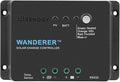 Renogy 12V 30A PWM Solar Charge Controller – Wanderer Li Charge Controllers for Solar Panels 4-Stage Charging for Lithium/Gel/Flooded Batteries, Overload/Short Circuit/Reverse Polarity Protection