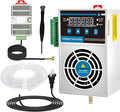 Grow Tent Dehumidifier, Smart Temp and Humidity Controller with External Heating or Cooling Interface, Auto Dehumidification Kit for Safes/Cabinets/Electric Box/Closets, AC/DC 85-265V, Auto Shut Off