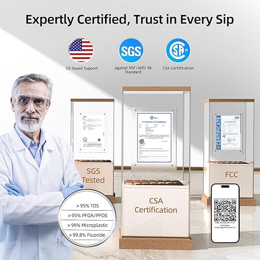 MIZUDO Reverse Osmosis System Under Sink 9-Stage Tankless Reverse Osmosis Water Filter, 3:1 RO Water Filtration System 1200GPD with APP Control, 36-Month Filter