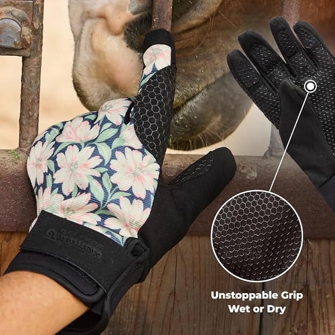 FARMER'S DEFENSE Waterproof Winter Work Gloves, Insulated, Touchscreen-Friendly, for Gardening, Snow Shoveling & Outdoor Work