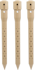 14 in. DEEP DRIP Plant Watering Stake (3 Pack) (Tan) | UV-Protected ABS Plastic Deep Root Irrigation Spike for Yard Plants, Shrubs, Vines