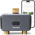 Insoma Water Timer, Programmable Water Timer for Garden Hose with Rain Delay/Manual/Automatic Irrigation System, Outdoor Sprinkler Timers for Lawn Yard