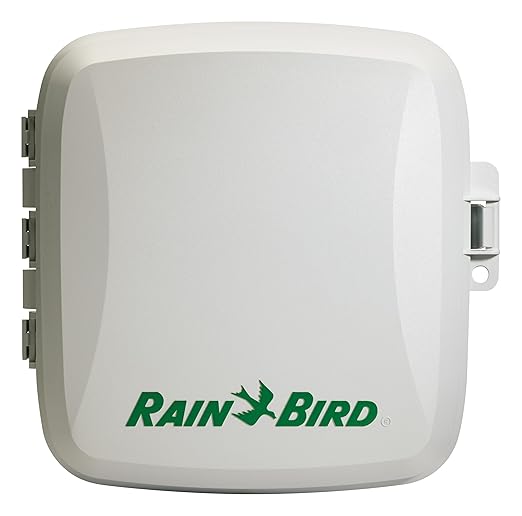 Rain Bird ARC8 App-Based Indoor/Outdoor Smart WiFi Irrigation Sprinkler Timer/Controller, 8-Zone/Station, EPA WaterSense Certified, Compatible with Alexa, Indoor/Outdoor 8-Station