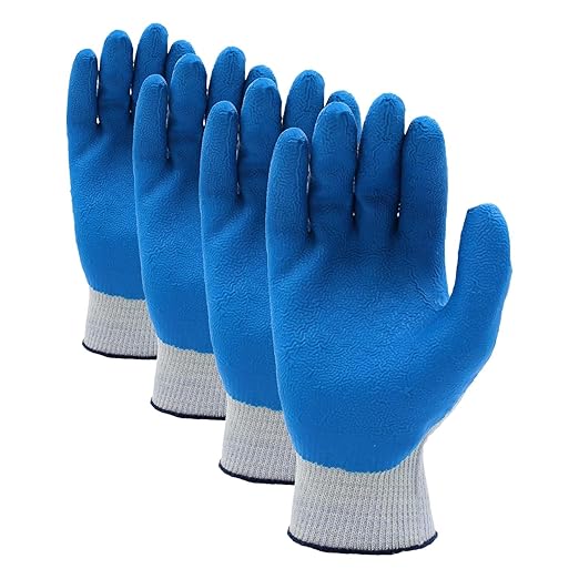 SHOWA ATLAS 300S-07.RT Fit General Purpose Gloves, Small (Pack of 4)