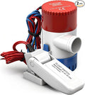 1100 GPH Boat Bilge Pump 12V with Automatic Boat Pump Float Switch Marine Bilge Water Pump High-Flow Fully Bilge Pumps for Boats, Yachts