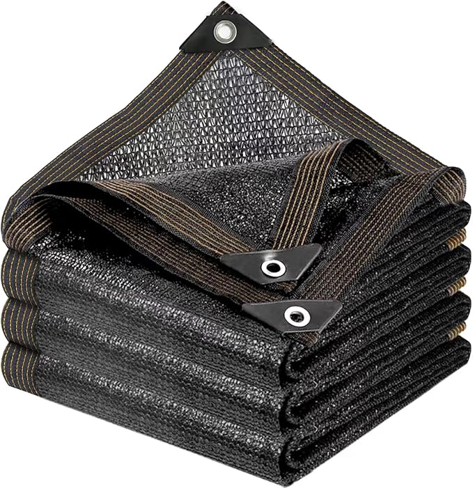 Shade Cloth - for Garden 90% Plant Shades Mesh Tarp with Grommets Outdoor Sun Shades Netting for Chicken Coop Greenhouse Vegetables Pergola Patio Cover