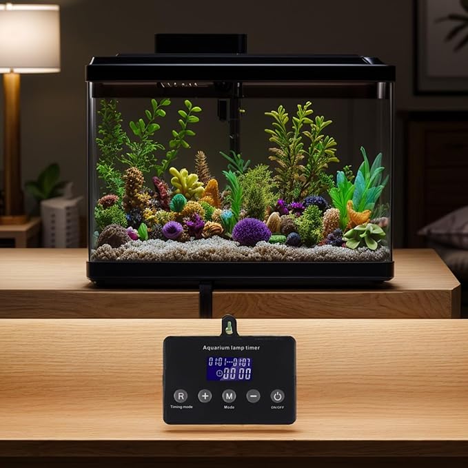 Aquarium Light Timer Dimmer Lighting Timer Controller Adjustment Fish Tank Aquarium Controller
