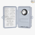 BN-LINK Pool Pump Timer Outdoor Mechanical Timer Box, Heavy Duty 24 Hour Programmable, 2HP 40A Max, 120, 240, 277 VAC, for Pool Pump, Water Heater, Fans, SPA