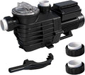Variable Speed Pool Pump,2HP In/Above Ground Pool Pump,220V-240V High Flow Powerful Self Primming Swimming Pool Pumps with 2inch NPT Connectors,Filter Basket
