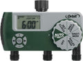 Orbit Programmable Digital Hose Watering Timer - 3 Outlet - Battery Powered - with LCD Screen - Built-in Rain Delay - Water-Resistant - 56082