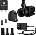 530 GPH Intelligent ECO Amphibious Water Pump - Sine Wave Technology with Controller for Hydroponics & Aquariums, 22W - 3 Pack