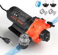 VEVOR Water Pressure Pump, 110V AC 5 GPM, 5-Chamber On Demand Electric Diaphragm Water Transfer Pump, 60 PSI Max Pressure, Automatic Pressure Switch, for Home Kitchen Garden Irrigation Car Washing