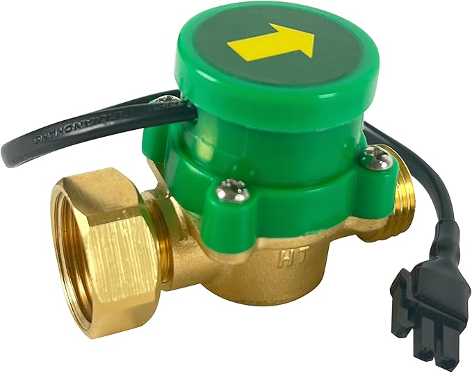 BACOENG 110V Hot Water Recirculating Pump, 3-Speed Switchable 3/4'' Circulation Pump for Water Heater, With US Plug and Flow Switch