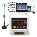 Smart Wireless Water Level Controller with LCD – Automatic Pump Control System | Solar-Powered Liquid Level Sensor with 22Ft Cable | Effortless 3000m Remote Control for Tank, Pool, Well & Irrigation