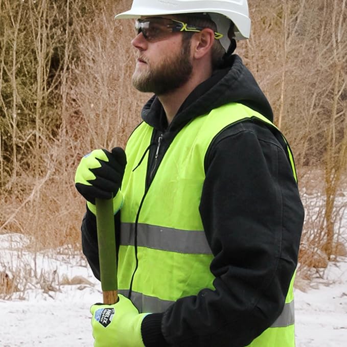 HexArmor Cold Weather Helix Series Gloves | Cut and Puncture Resistant | High-Dexterity | Touchscreen Capable