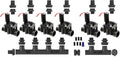 SPW Hunter Premium Valve Manifold System PGV100GS - Heavy Duty Action Machining Parts - 3/4'' or 1'' Slip PGV-100 (6 Zone)
