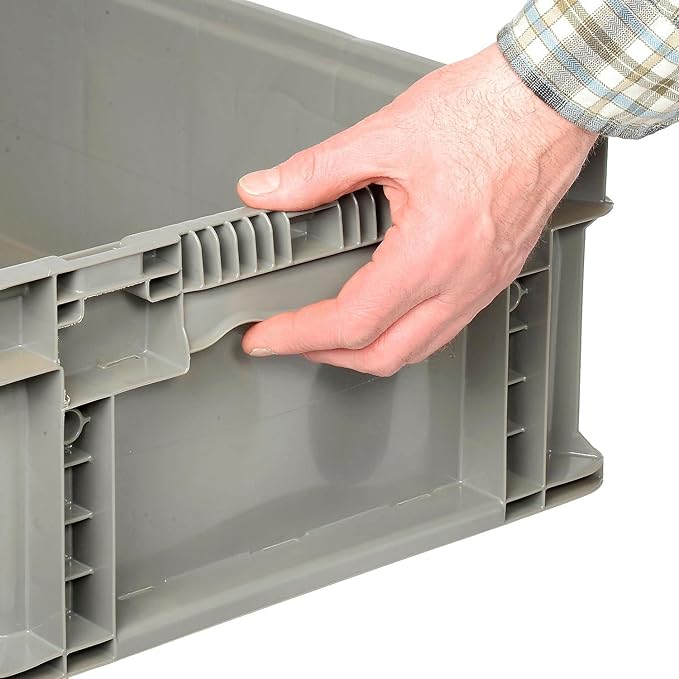 LewisBins NXO4815-7GRAY ORBIS StakPak Long Box - 48x15x7-1/2" - Gray