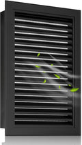 18" x 24" Gable Vent - Premium Aluminum, Sturdy & Stylish Shed Vents with Screen, Effectively Removing Heat- Ideal for Ventilation in Houses [Vent Opening: 16" x 22"]