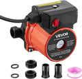 VEVOR Hot Water Recirculating Pump, 10 GPM, Instant Circulation Circulator Pump System, 3-Speed Control, 0.13 HP, 110-120V, NPT 3/4 in to NPT 1/2 in Adapter, Cast Iron Head, for Water Heater System