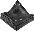 Mklsit Shade Cloth for Garden, 70% 6.5 x 10 FT Black Mesh Tarp with Reinforced Grommets, Sun Shade Net Greenhouse Shade Cloth for Plants Cover, Vegetables, Patio, Chicken Coop Sunshade